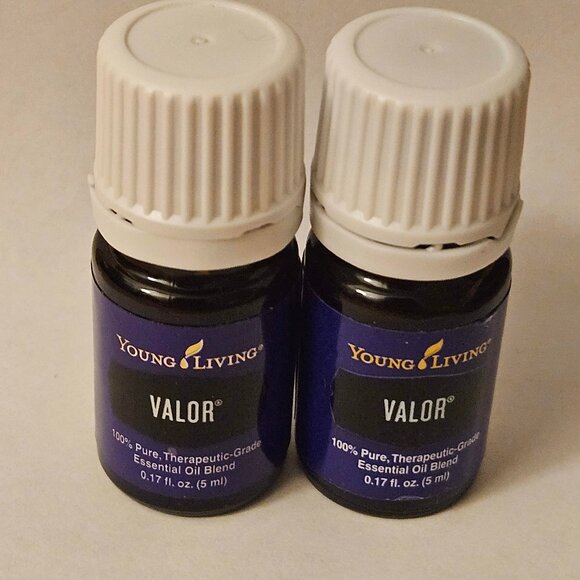 $119 Young Living Valor Essential Oil Blend 5ml YL Camphor Blue Tansy Geranium - Picture 1 of 5